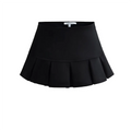 ◽️ Low Waist MIni Skirt / bt657grwtbl / gray , white . black / one size
